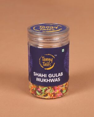 Tangy Tales Shahi Gulab Mukhwas 120gm – Rose Mouth Freshener
