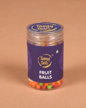 Tangy Tales Fruit Balls 120gm – Colorful Fruity Candy Treat